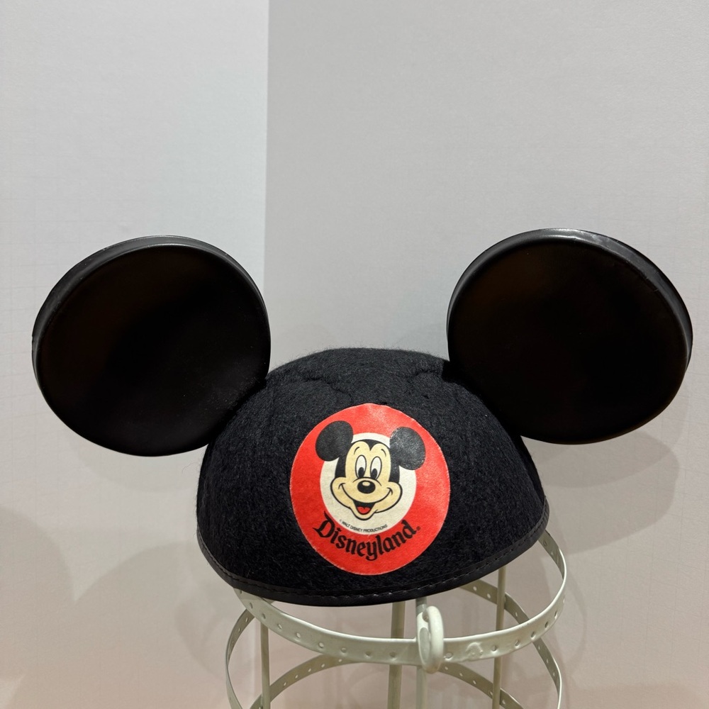 Disney vintage Mickey Mouse Ears Hat child size with name David embroidered